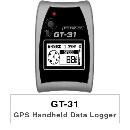 The GT-31 is a wonderfully compact, business card sized navigator, carefully designed to embody ergonomic principles.
