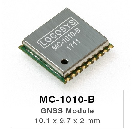 MC-1010-B - LOCOSYS MC-1010-B is a complete standalone GNSS module.