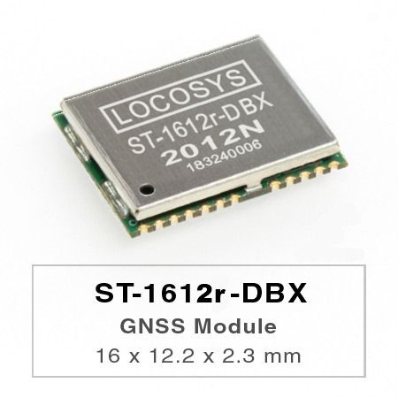 DR モジュール - LOCOSYS ST-1612r-DBX 推測航法 (DR) モジュールは、車載アプリケーションに最適なソリューションです。