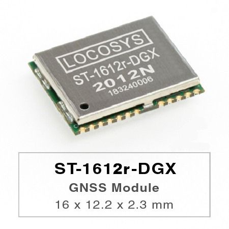 Módulo DR - El módulo LOCOSYS ST-1612r-DGX Dead Reckoning (DR) es la solución perfecta para aplicaciones automotrices.
