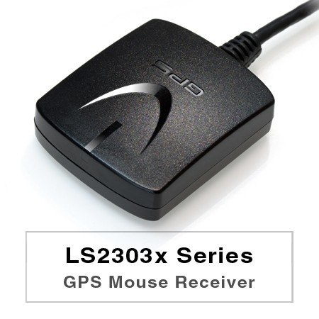 GPS-Empfänger - Die Produkte der LS2303x-Serie sind komplette GPS-Empfänger (auch als GPS-Maus bekannt), die auf der bewährten Technologie der LOCOSYS 66-Kanal-GPS-SMD-Empfänger MC-1612 basieren, die eine MediaTek-Chiplösung verwenden.