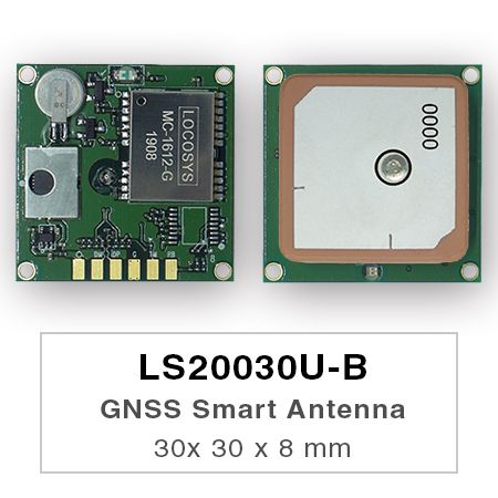 GNSS Smart Antenna Module - LS2003xU-B series products are complete standalone GNSS smart antenna modules, including an
     <br />embedded antenna and GNSS receiver circuits, designed for a broad spectrum of OEM system applications.