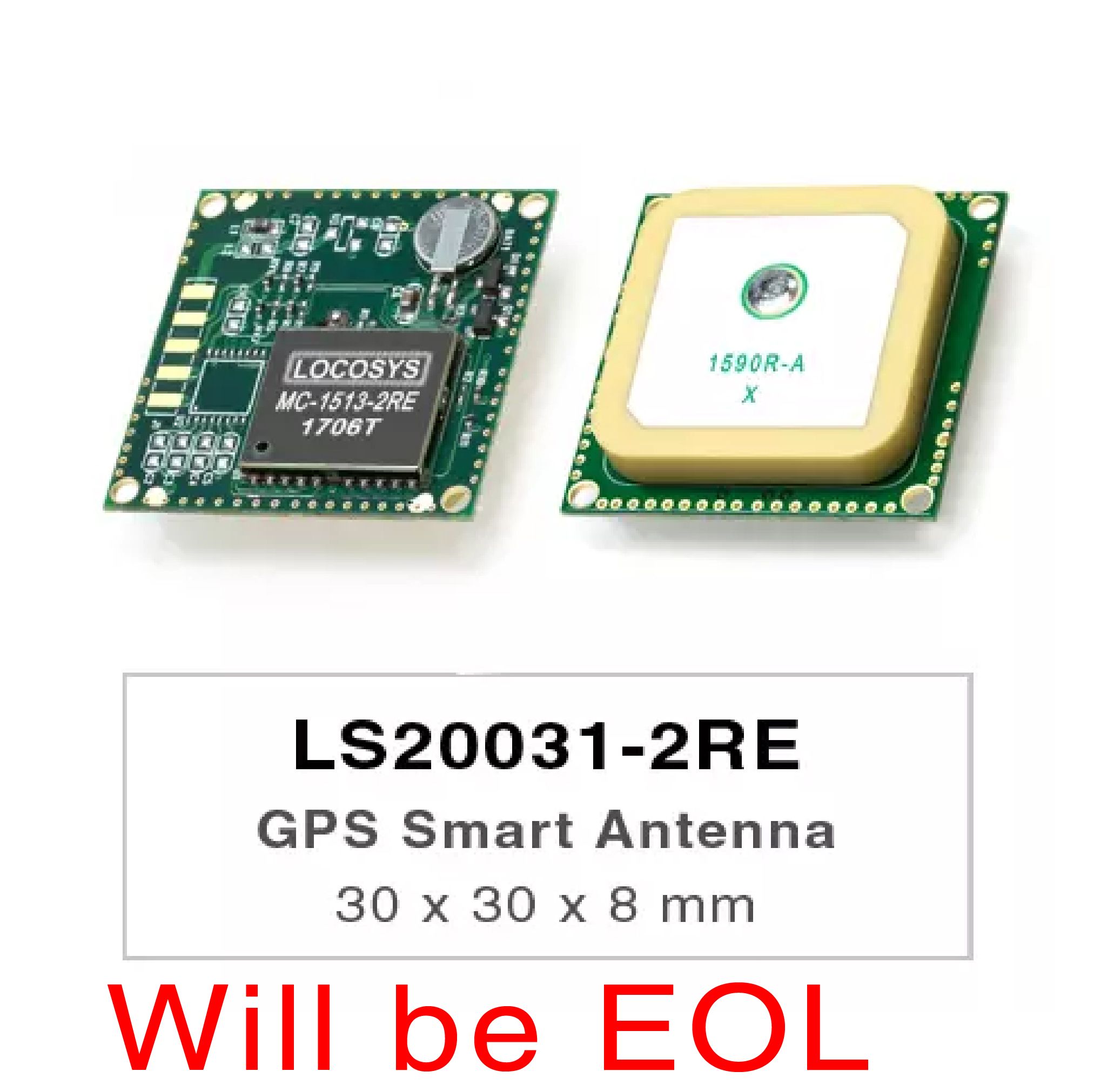 LS2003022RE GPS/GNSS Receiver Chips & Modules Manufacturer LOCOSYS