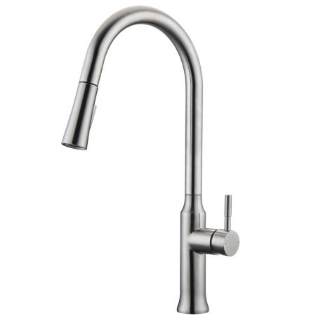 Stainless Steel Pull Down Kitchen Faucet Series - Kitchen Faucet with Pull Down Sprayer Sink Faucet.