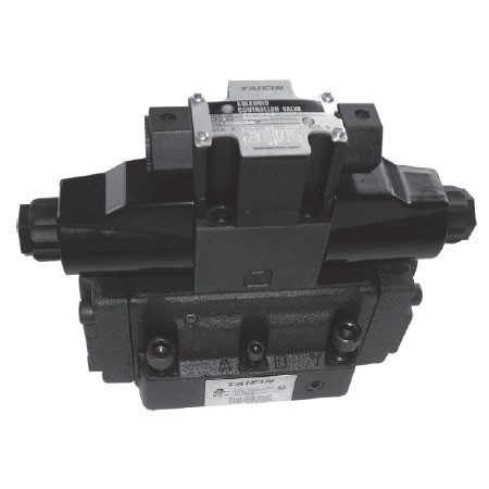 Solenoid Controlled Pilot Operated Valves - Cetop7 valve NG16 operated directional valve