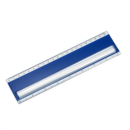 3X Ruler Bar Magnifier للقراءة (20 سم) - 3X20cm مكبر شريط المسطرة لضعف الرؤية