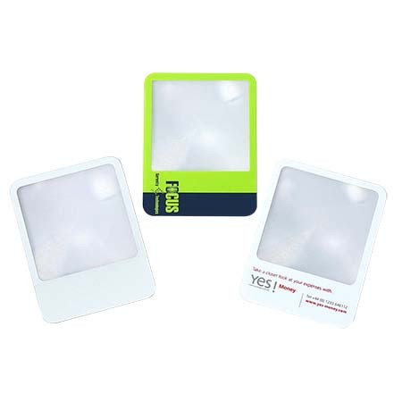 3X Straight Credit Card Wafer-Thin Magnifier - 3X Straight Credit Card Wafer-thin Magnifier