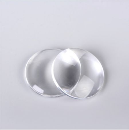 Dia. 50mm 3X Round Acrylic Biconvex Magnifying Lens - 50mcm diameter round clear acrylice magnifying lens