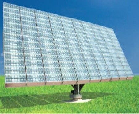 PHOTOVOLTAIC FRESNEL LENS AND SOLAR COLLECTOR LARGE FRESNEL LENS