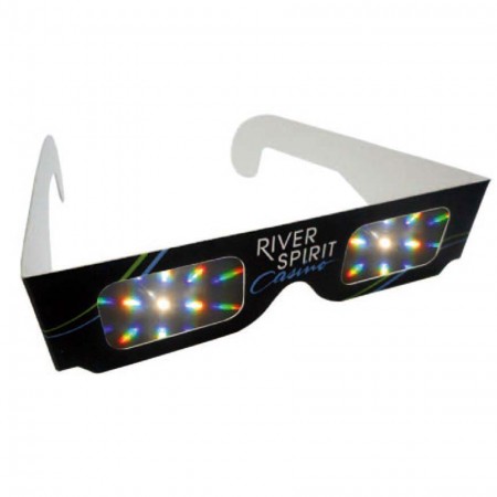 Wholesale Cardboard Paper 3D Rainbow Glasses - Paper 3D Fireworks Glasses