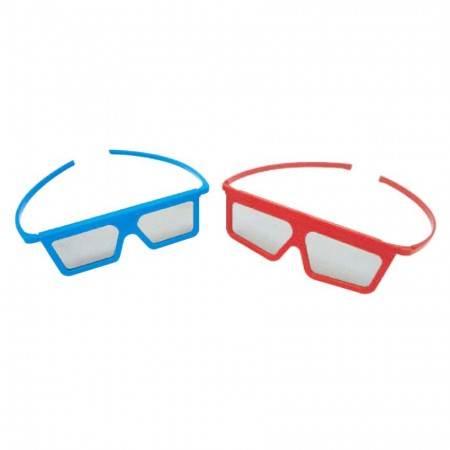 نظارات ثلاثية الأبعاد مستقطبة سلبية بلاستيكية لمسرح السينما أو مشاهدة التلفزيون - نظارات 3D الاستقطاب السلبي البلاستيكية