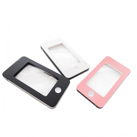 iPhone Shape lighted magnifier with LED