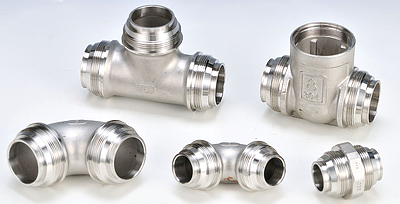 Pipe Fitting -  lost wax investment casting