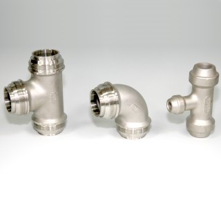 Pipe Fitting - Lost wax casting - Pipe Fitting -  lost wax investment casting