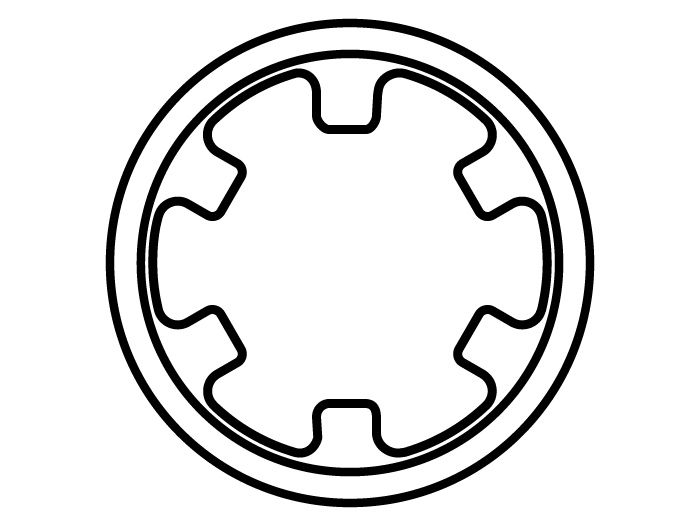 シャフト用インチ強化円形止め輪CS形軸用止め輪、CS形軸用サークリップ 台湾の自動車・オートバイ業界向けハードウェアスタンピング部品（C型止め輪、ワッシャー、ロックナット、クリップ