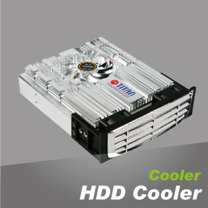 El enfriador de disco duro presenta una instalación fácil, un diseño de moda único y material de aluminio para una mejor disipación del calor.
