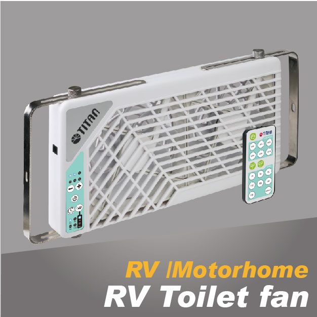 TITANVentilador de ventilación de inodoro RV