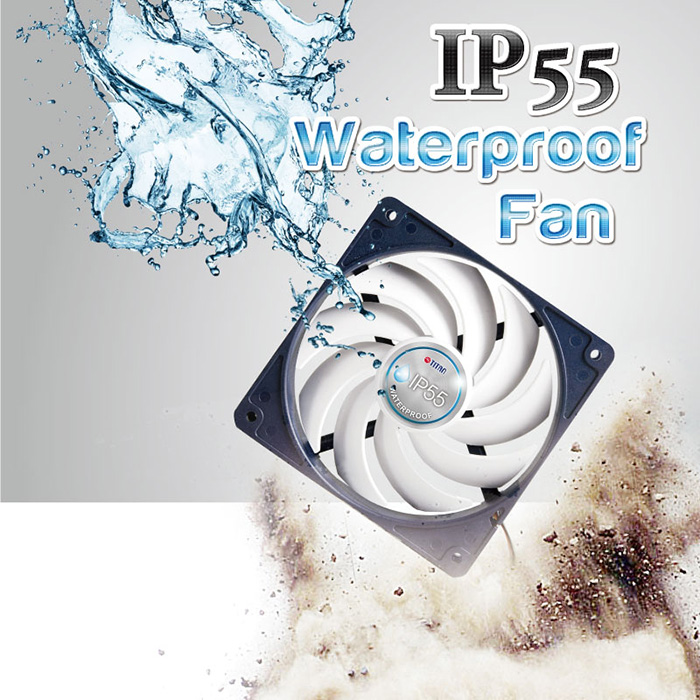 Ventilador De Enfriamiento De Caja A Prueba De Agua Polvo De 12v Dc Ip55 Suministro De 1 Mm Fabricacion Y Desarrollo Ce Tuv Ul E Iso 9001 Titan Technology Limited