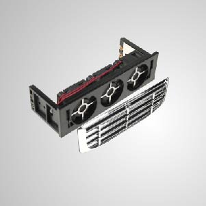 Eingebaute leise 3x 40mm Lüfter können die Temperatur der Festplatte effektiv senken. EMI-Schutz und Filter enthalten die Systemstabilität und -zuverlässigkeit und verbessern die Betriebseffizienz