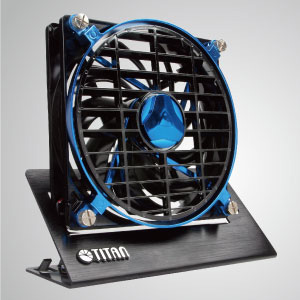 This professional fan particularly designed in high value metal base and exquisite outline. It has 3 major characteristics: high airflow, super silent, and long lifetime.