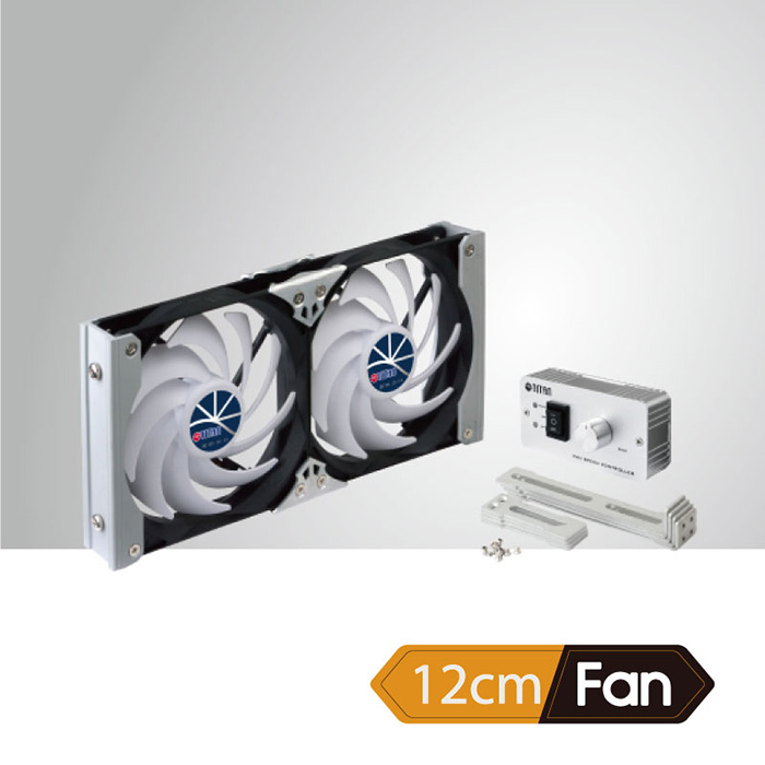 12v Dc Multi Puropse Rack Mount Ventilation Cooling Refrigerator