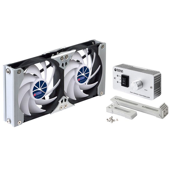 12v Dc Multi Puropse Rack Mount Ventilation Cooling Refrigerator