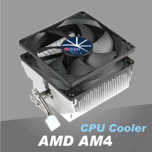 AMD AM4 CPU散熱器 - TITAN專業散熱研發，高效率鋁散熱片設計，透過鋁絕佳導熱特性，創造求優異CPU散熱效能。