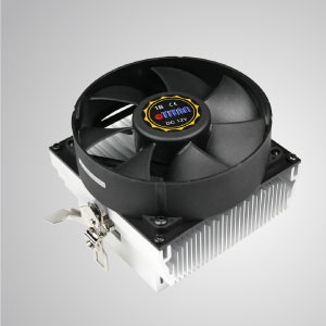 AMD- CPU Air Cooler with 92mm Cooling Fan with Round Frames and Aluminum Cooling Fins/ TDP104- 110W - ラジアルアルミ製冷却フィンとラウンドフレーム付き92mmサイレントファンを搭載したこのCPU冷却クーラーは、熱伝達を加速することができます。