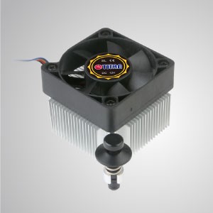 AMD- CPU Air Cooler with 50mm Cooling Fan and Aluminum Cooling Fins/ TDP 35W - Equipped with radial aluminum cooling fins and 50mm silent cooling fan, this CPU cooling cooler is capable of accelerating heat transfer