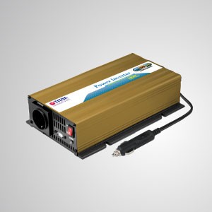 150W Pure Sine Wave Power Inverter 12V/24V DC  to 230V AC with Cigarette Lighter Plug and USB Port Car Adapter