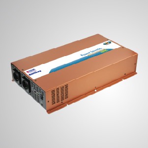 2000W 순수 사인파 전원 인버터 12V DC ~ 240V AC, 절전 모드 및 인스턴트 전환 스위치 및 자동 작동 - 절전 모드, DC 케이블 및 원격 제어 기능이 있는 TITAN 3000W 순수 사인파 전력 인버터