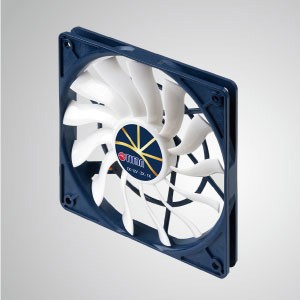 12V DC 0.2A Cooling Fan with Extreme Silent Low Speed Control / 120mm x 120mm x 15mm - "3 extreme" Features: Extrem leise, extrem niedrige Geschwindigkeit und extrem geringer Stromverbrauch.