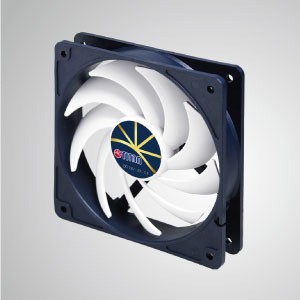 12V DC 0.32A Cooling Fan with Extreme Silent Low Speed Control / 120mm x 20mm x 25mm - "3 extreme" Features: Extreme silent, extreme low speed, and extreme low power consumption.