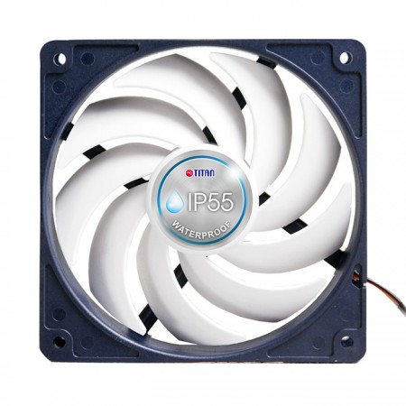 With two ball sleeves bearing type, this cooling fan is able to fit in high temperature operating with long lifetime.
