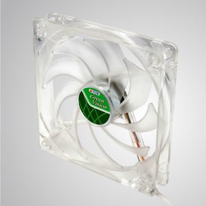 Ventilador de refrigeración verde transparente silencioso kukri de 12 V CC 140 mm con 9 aspas - Con marco verde transparente y ventilador silencioso de 140 mm con 9 aspas, lo que crea un gran rendimiento de refrigeración