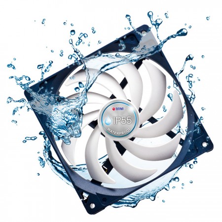Professional grade of waterproof/dustproof cooling fan, let it can fit in any environment.