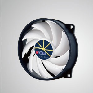 12V DC 0.24A Cooling Fan with Extreme Silent Low Speed Control / 95mm x 95mm x 25mm - "3 extreme" Features: Extreme silent, extreme low speed, and extreme low power consumption.