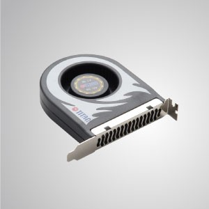 12VDCシステムブロワー冷却ファン-110mmx91mm x 22 mm - TITAN- DC system blower cooling fan with 110 x 91 x 22 mm fan, extend computer system life and reliability.