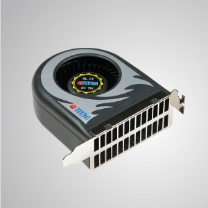 12V DCシステムブロワー冷却ファン（ダブルサイズファン）-111mm x 91mm x 38mm - TITAN- DC system blower cooling fan with 111 x 91 x 38mm fan (Double size fan), extend computer system life and reliability.