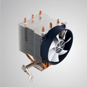 AMD CPU Air Cooler with 95mm Cooling Fan, Cooling Fins and Copper Base/ TDP 140W - Equipped with 95mm silent cooling fan, soldering fins, and copper base, this CPU cooling cooler is capable of accelerating heat transfer greatly.