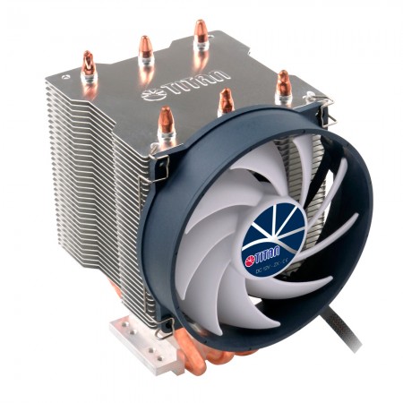 Met 3 direct contact heatpipes en stille koelventilator kan deze koeler het koellichaam van CPU-werking overdragen en de luchtstroom aanzienlijk stimuleren