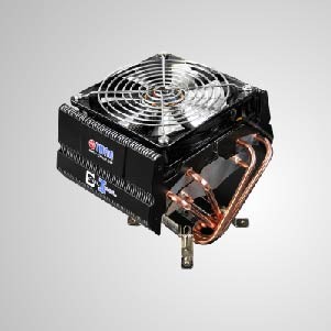 Universal- CPU Air Cooler with 6 DC Heat Pipes and 120mm cooling fan/ TDP 160W - Universal CPU cooling cooler with 6 direct contact heat pipes and 120mm PWM fan. Provide a great CPU cooling performance