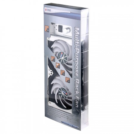 Ventilación de refrigerador de montaje en rack de 120 mm o paquete de ventilador de enfriamiento multipropósito.