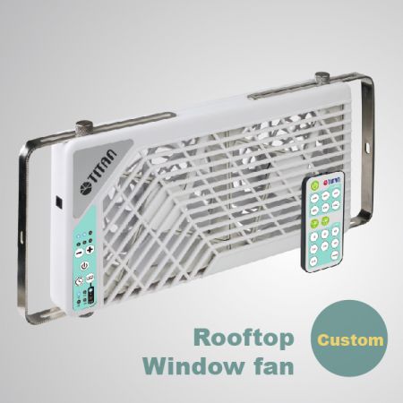 사용자 정의 RV 이중 옥상 창 환기 RV 팬 - RV rooftop ventilation fan solve the ventilation problem of all RV/Motorhome