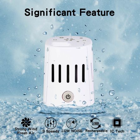 Equipped with water repellent function to resist the harsh environment of the fridge.