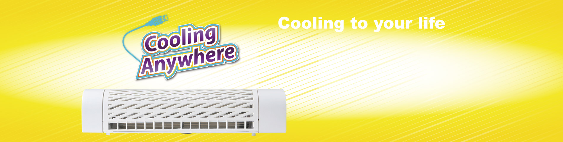 Cooling Fan Anywhere For Better Cool Life