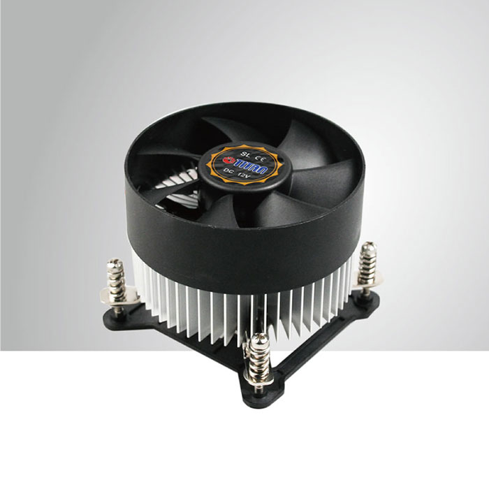 Intel LGA 1155/1156/1200 CPU Air Cooler with Aluminum Cooling Fins/ TDP