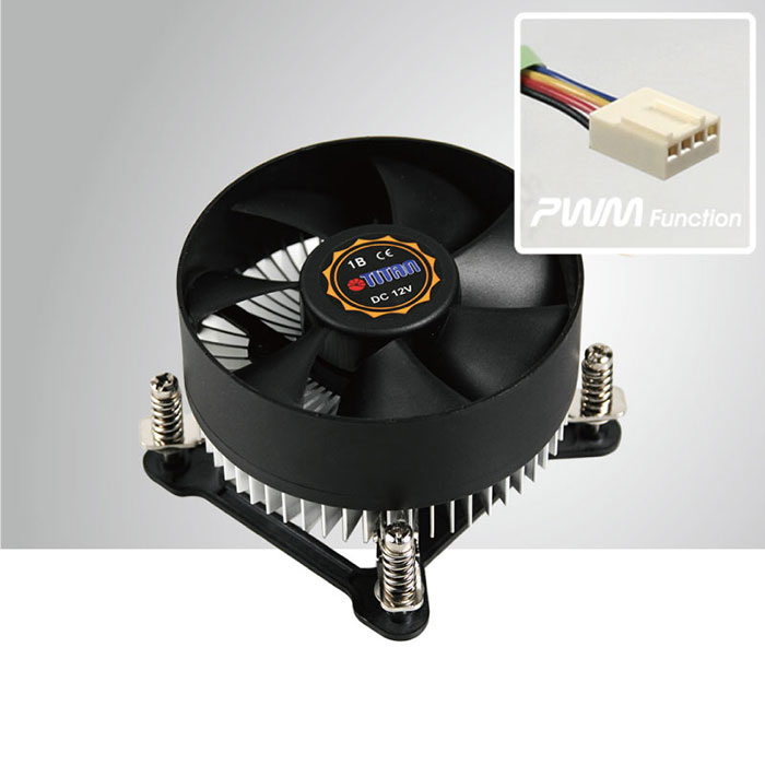 Intel LGA 1155/1156/1200 Low Profile Design CPU Air Cooler with