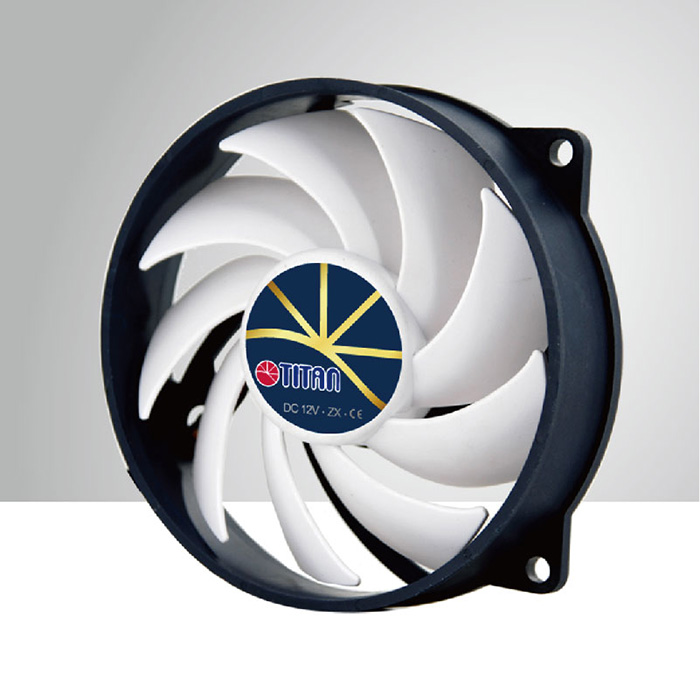 12V DC 0.24A Cooling Fan with Extreme Silent Low Speed Control / 95mm x