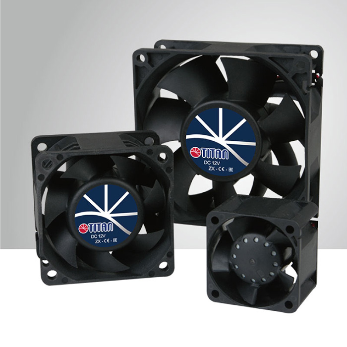 12V DC High Static Pressure Cooling Fan / 120mm Supply | CE, TUV, UL
